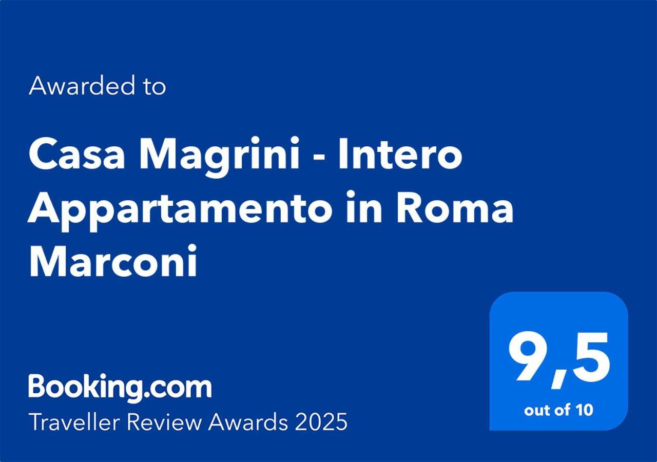 Casa Magrini - Intero Appartamento In Roma Marconi Exterior foto
